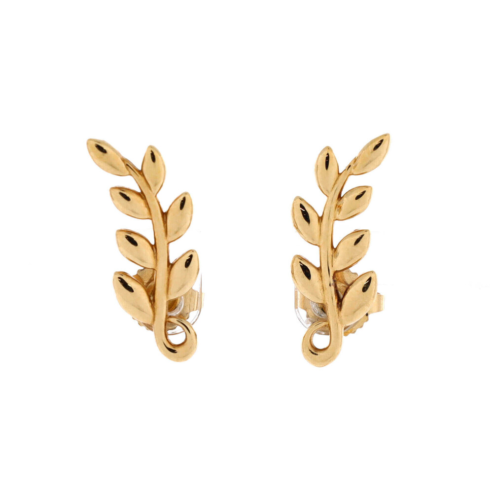 Tiffany & Co. Olive Leaf Climber Earrings